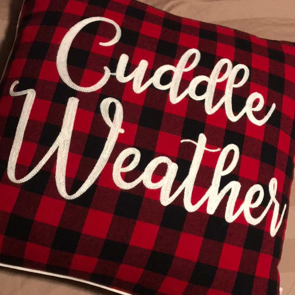 Buffalo Plaid Christmas Pillow